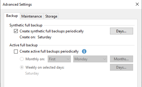 Backup has to be configured to consume a Veeam Hardened repository